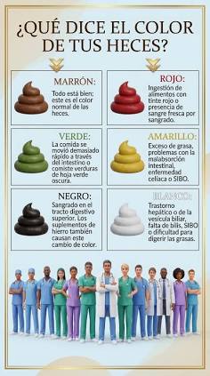 ¿Síntomas De La Falta De Bilis? Acolia, Causas Y Digestión 👨⚕️ Color Heces Infografía Médica Mostrando Los Cambios De Color En Las Heces Y Acolia Por Falta De Bilis